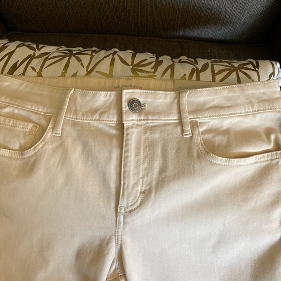 NWT Bass Skinny Fit leg pants light peach/pink First photos similar, not same - Picture 8 of 13